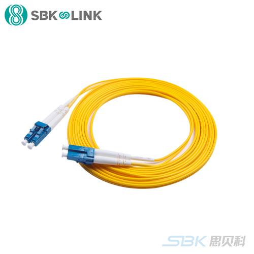 思贝科 LC-LC双芯单模光纤跳线