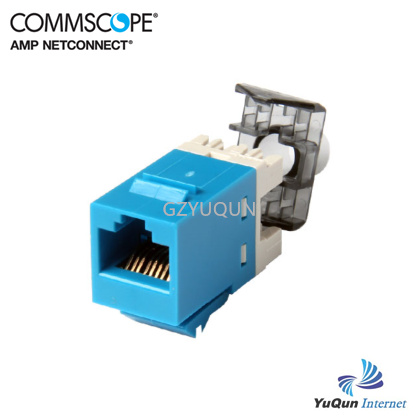 康普AMP六类非屏蔽模块