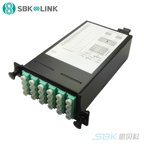 思贝科 MPO 24芯LC多模光纤配线盒