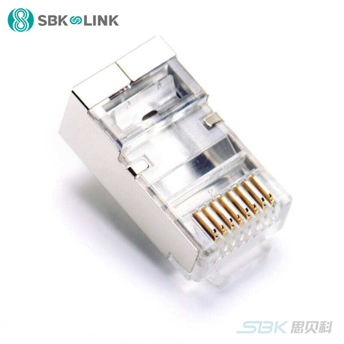 思贝科 超五类屏蔽水晶头