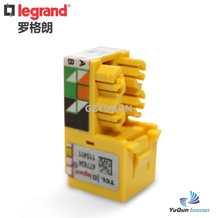 罗格朗六类非屏蔽RJ45模块