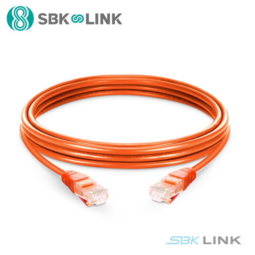 思贝科 超五类非屏蔽跳线 橙色