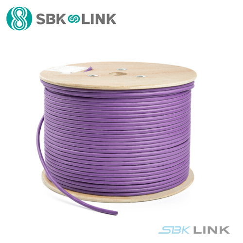 思贝科七类万兆双屏蔽线缆 紫色