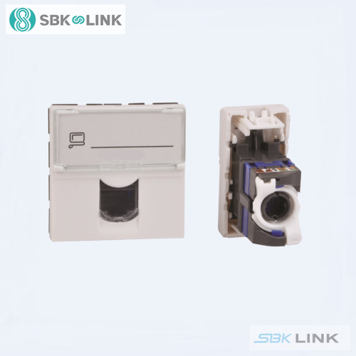 思贝科 六类单口面板 豪华型