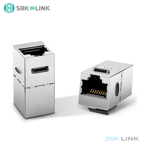 思贝科 超五类屏蔽直通模块